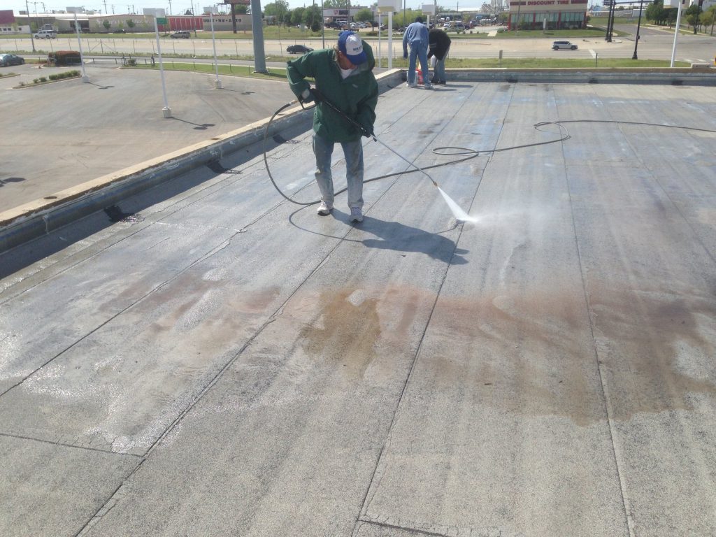 roof cleaning