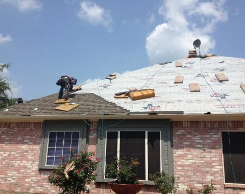 PROPER ROOF INSTALL